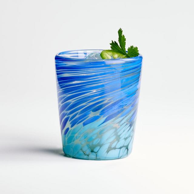 Rae Swirl Double Old-Fashioned Glass