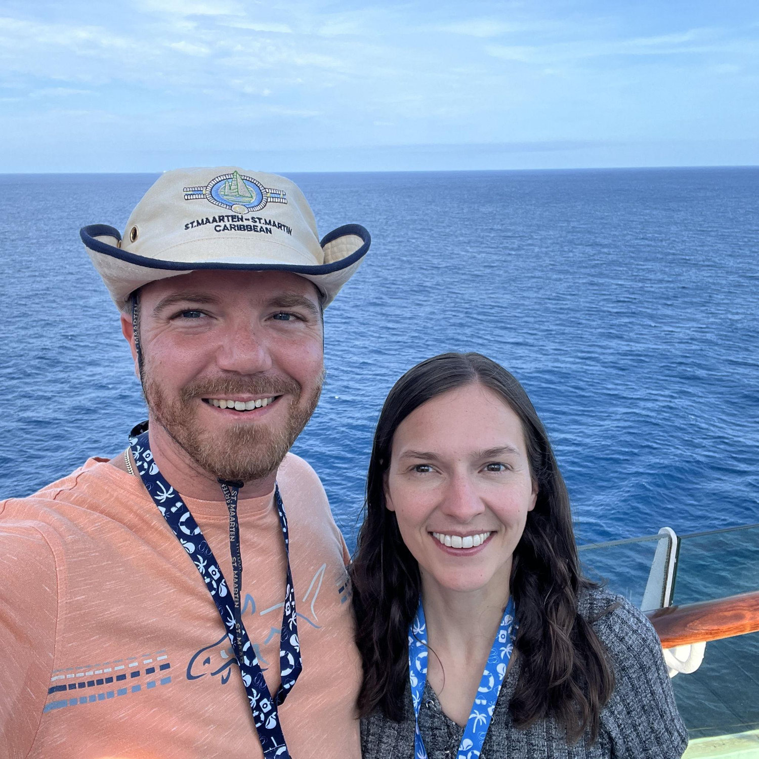 Adventures of Erin & Scott at sea.
