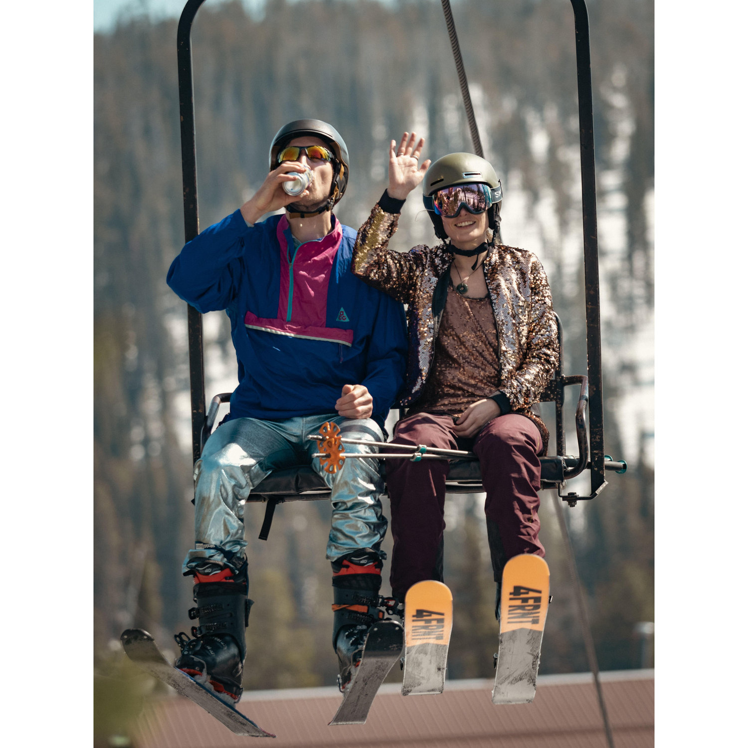 Celebrating friends at Lost Trail! April 2024