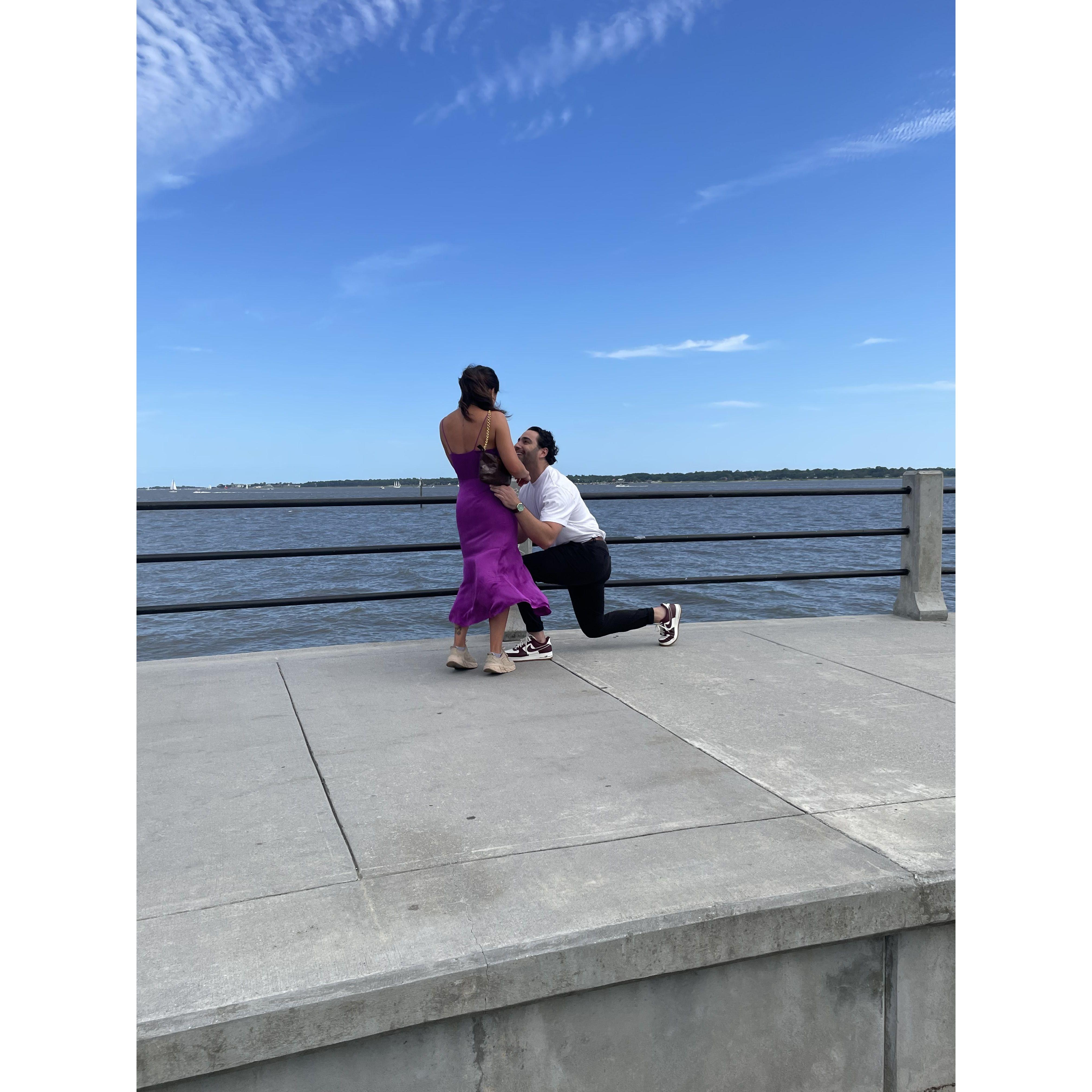 Engaged! Charleston South Carolina - September '23