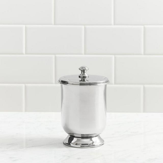 Mercer Accessories, Small Canister, Polished Nickel