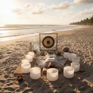 Soundbath on the beach