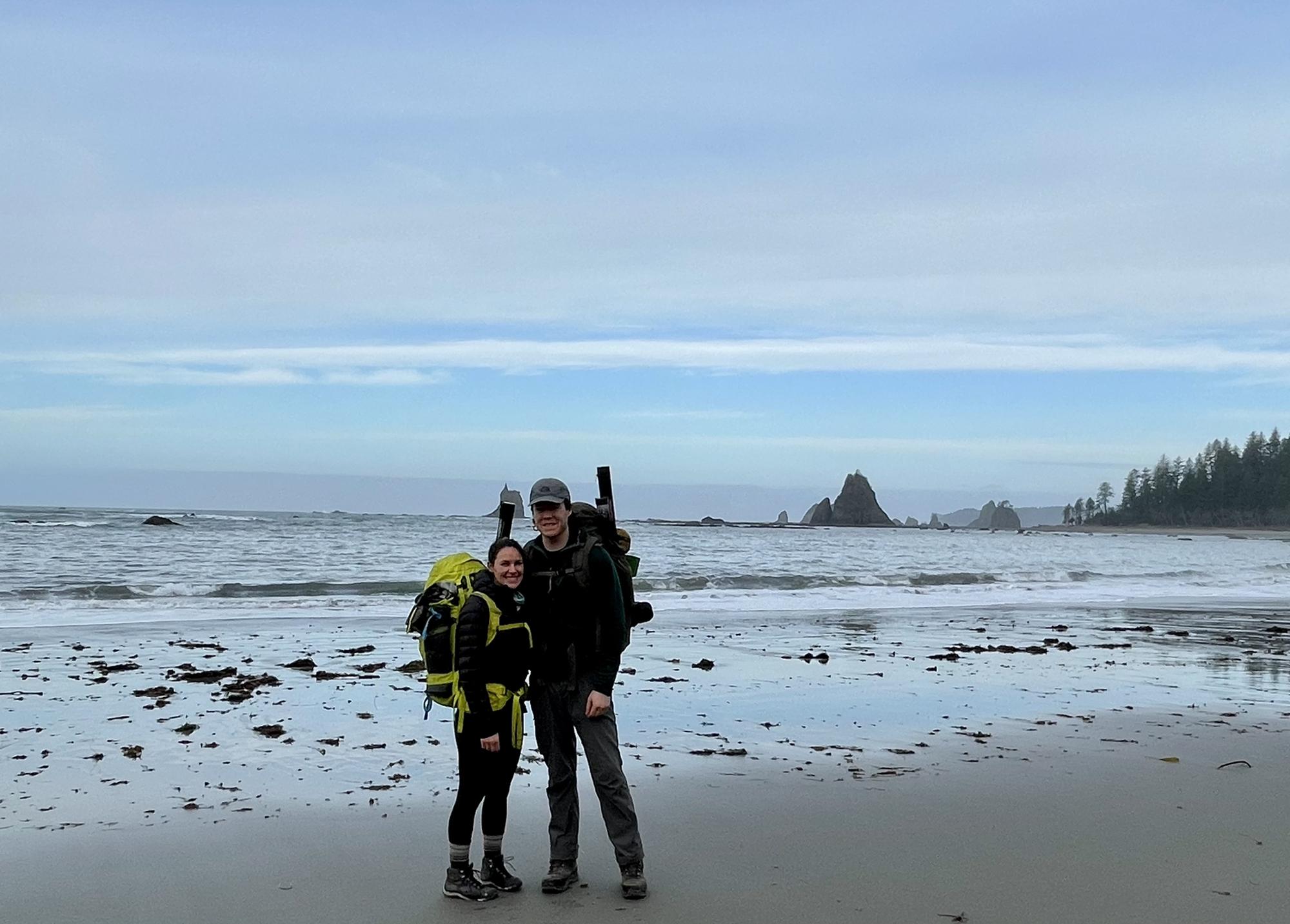 Backpacking the Washington coast