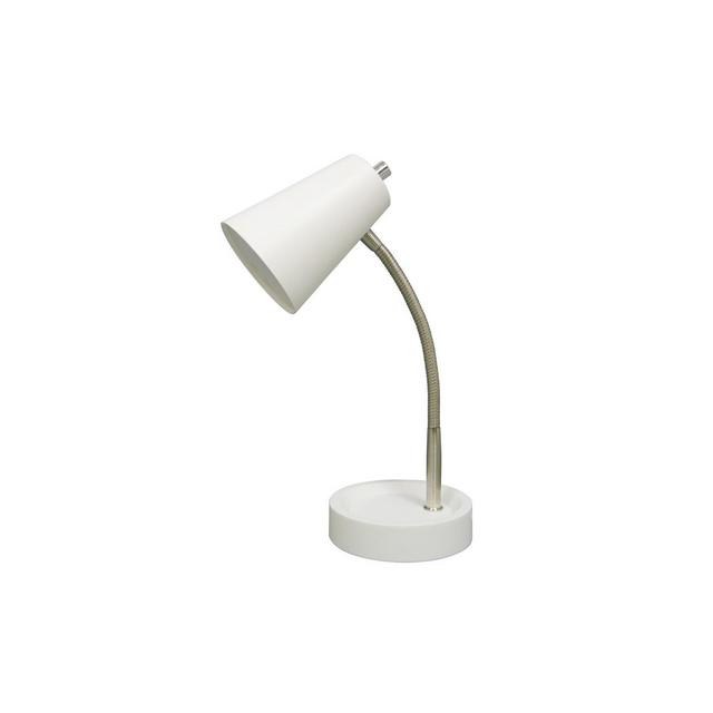 LED Task Table Lamp White (Includes Energy Efficient Light Bulb)- Room Essentials™