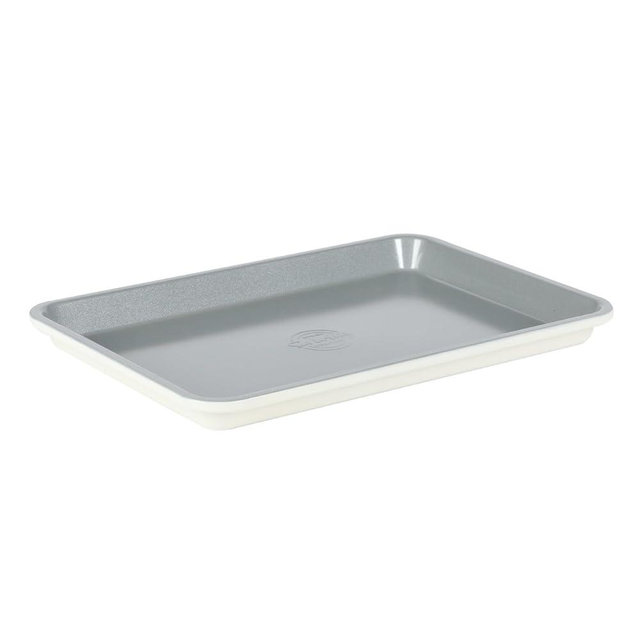 Sur La Table Kitchen Essentials Bake Sale 13 X 9 Inch PFA Free Ceramic Nonstick Cookie/Baking Sheet - Linen White