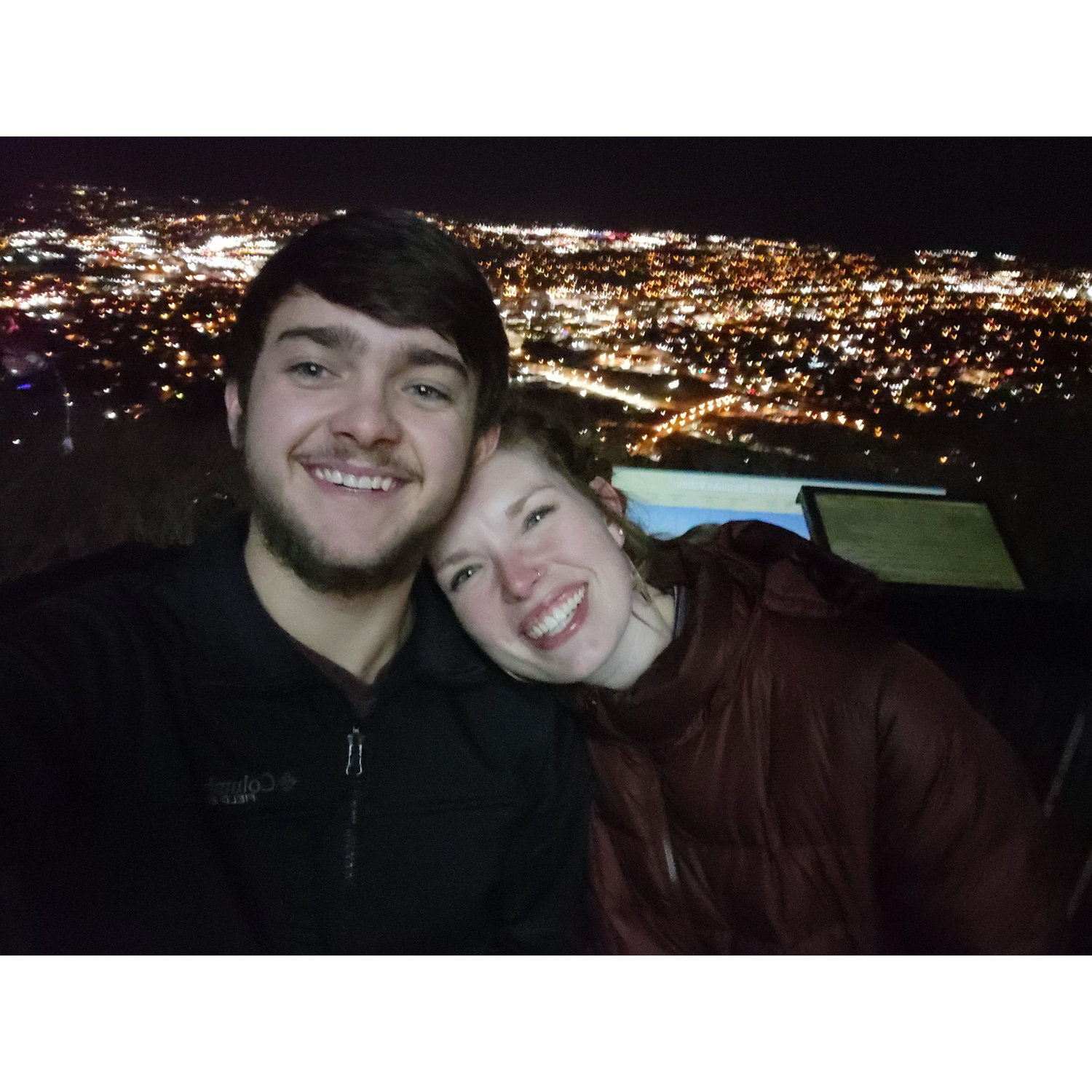 Very early in our dating life :)