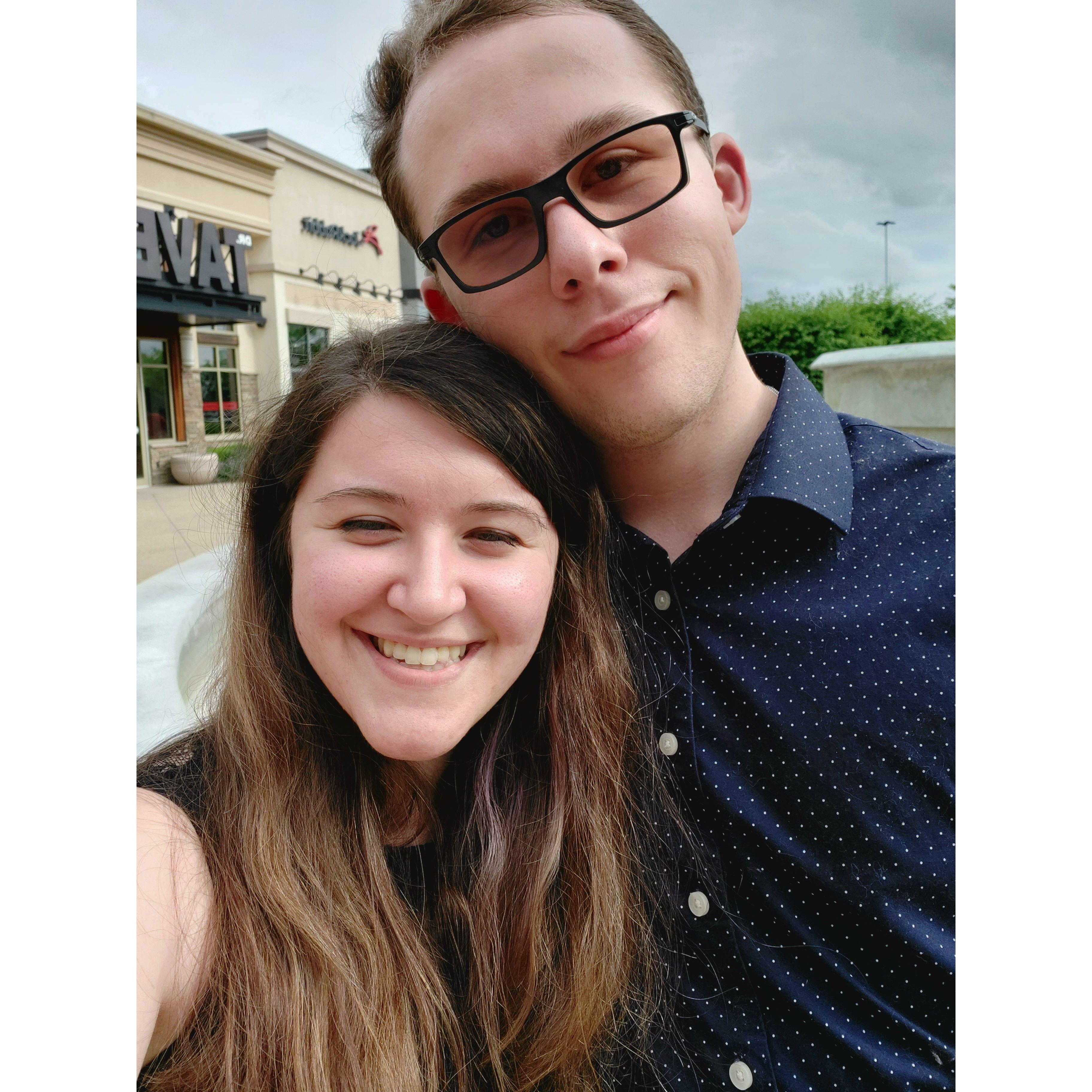 From the first week in person