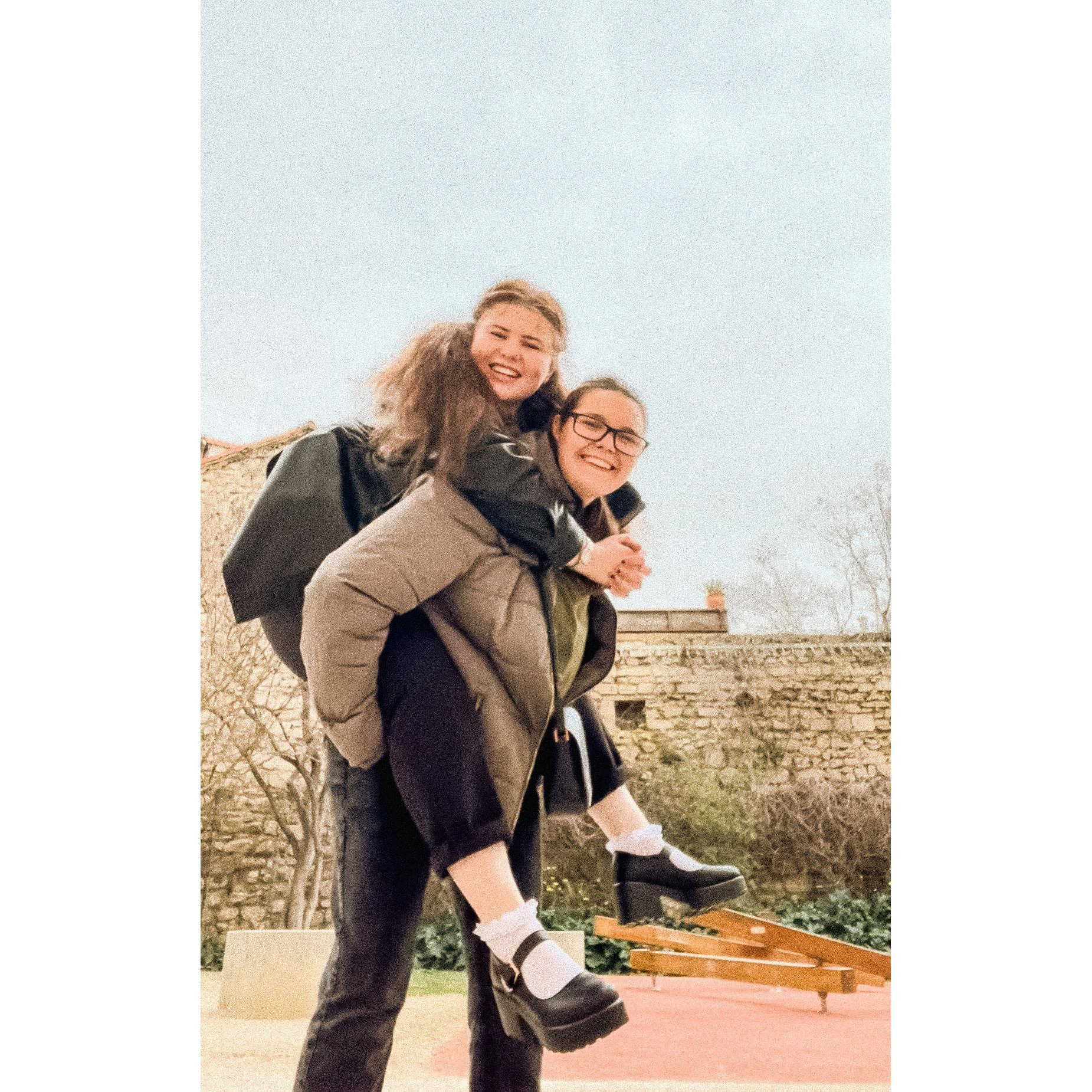 Us as "just friends" in Avignon