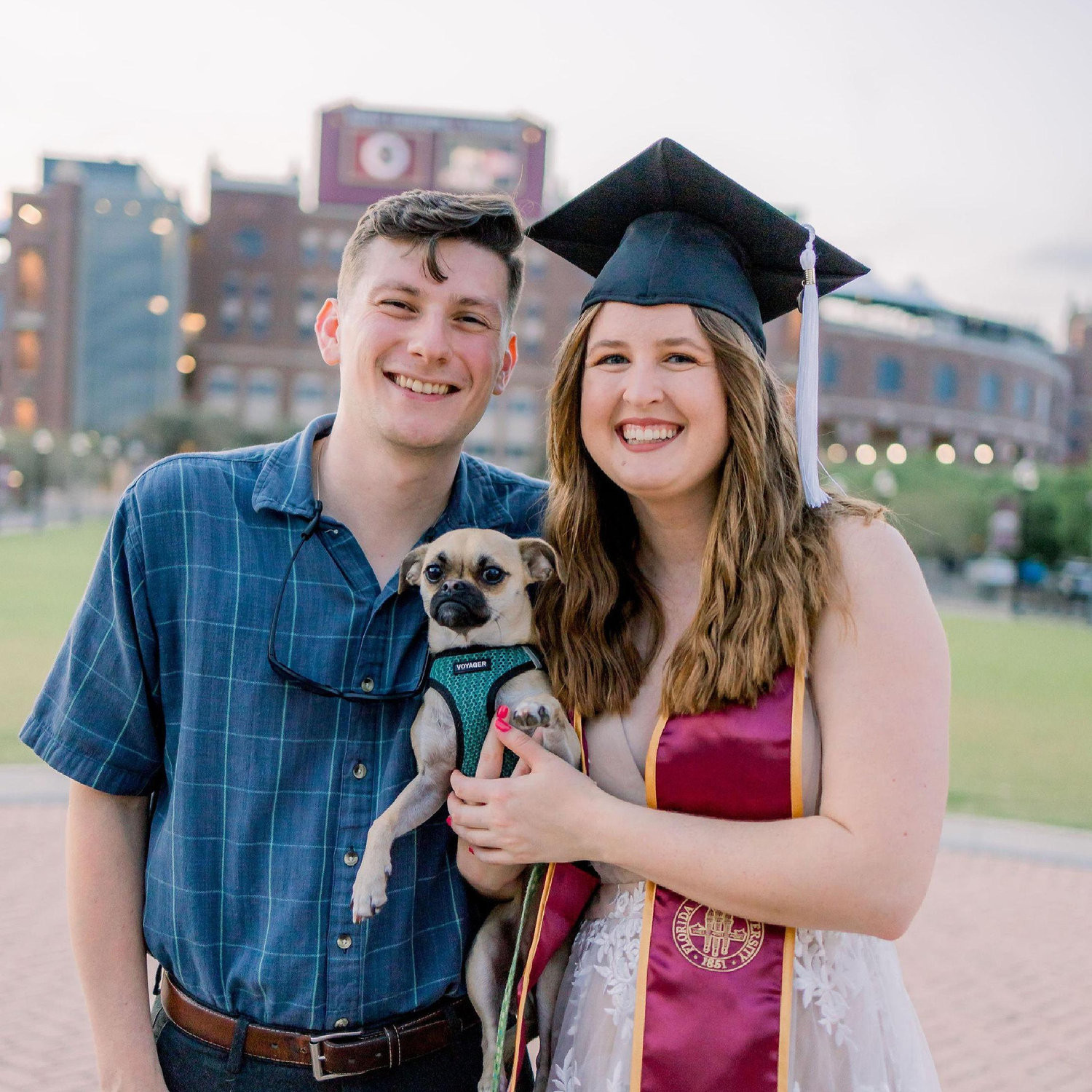 FSU Grad photos + Carleigh's fav photo of Lola
