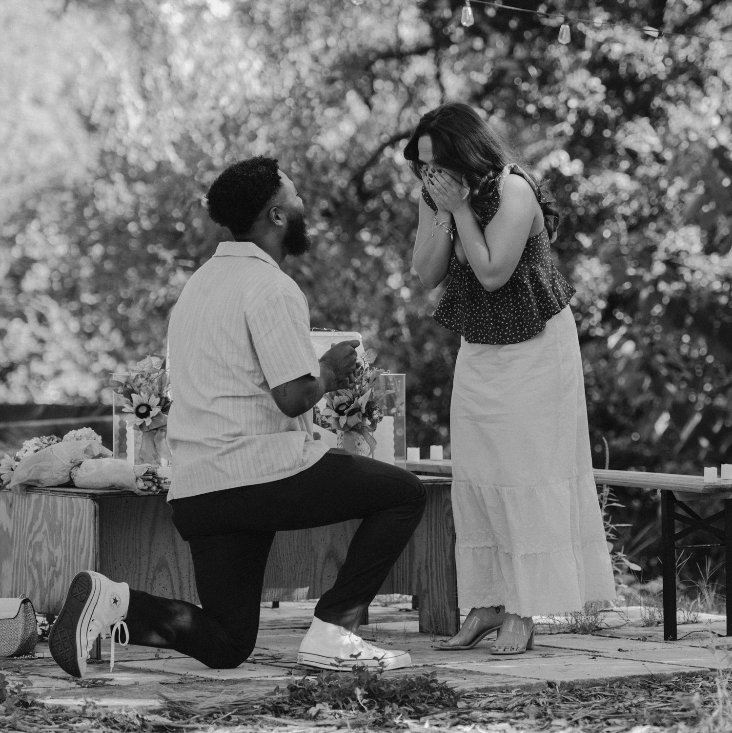 Josh proposed! 💍