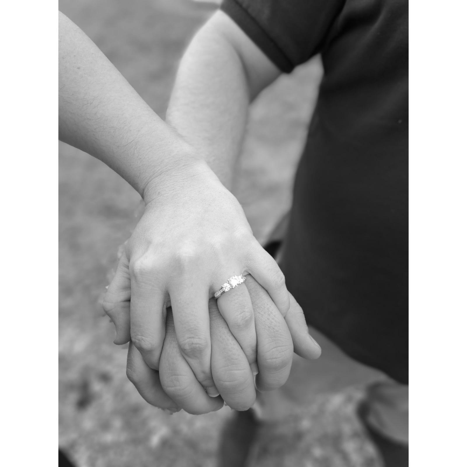 The day I said yes to the love of my life!