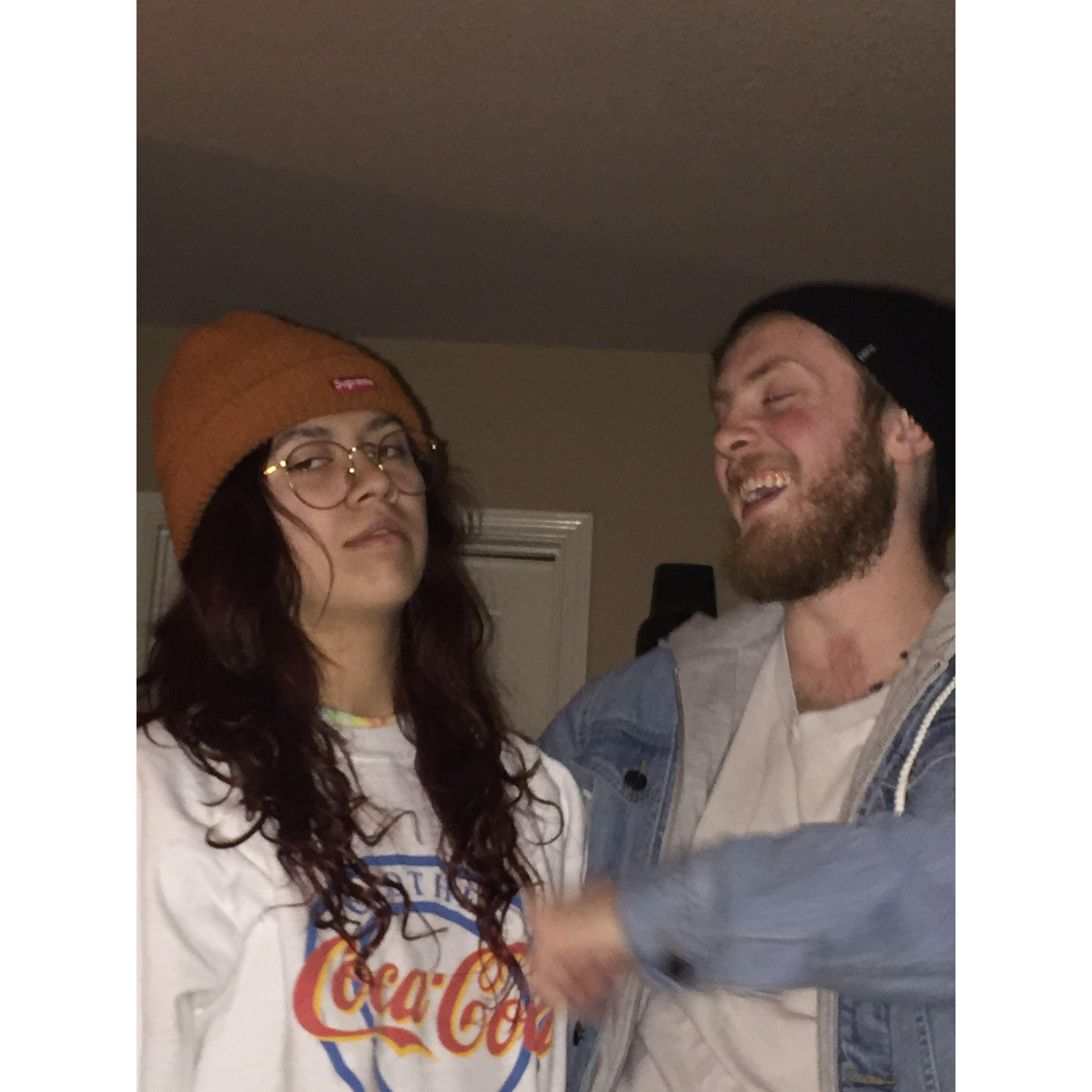 Our 1st music album cover... JK it's just my favorite photo of us :)