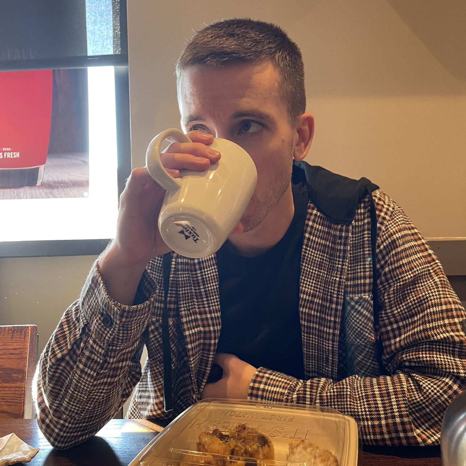 Getting breakfast is our favorite thing to do together!