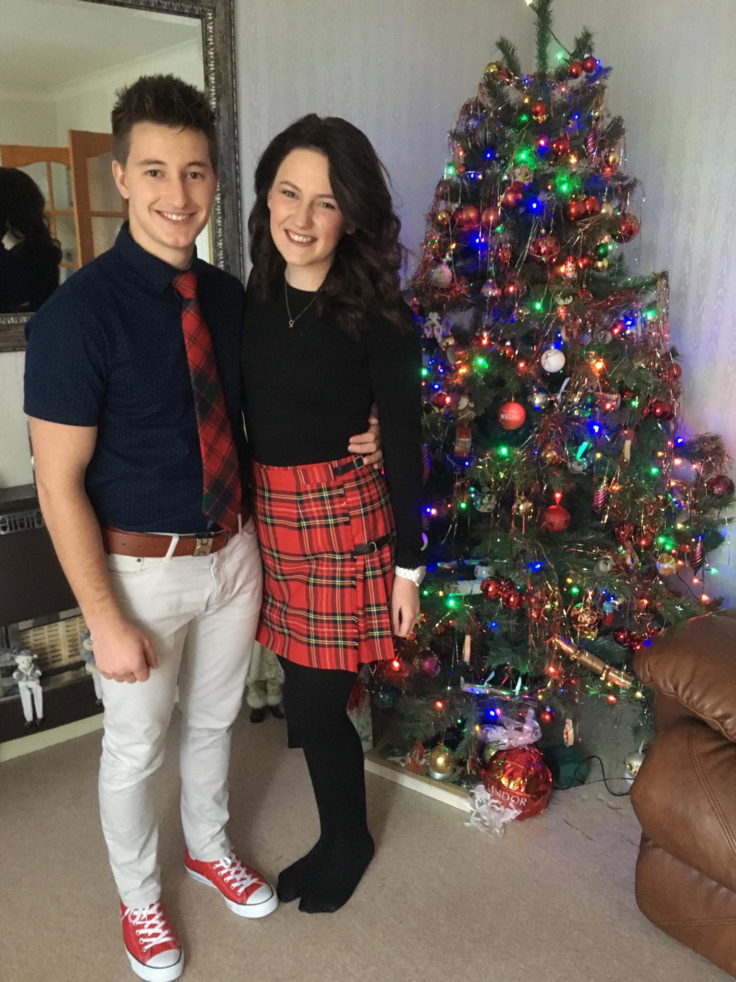 Hunters first Scottish Christmas!
