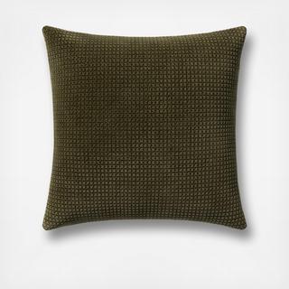 Quilted Velvet Throw Pillow
