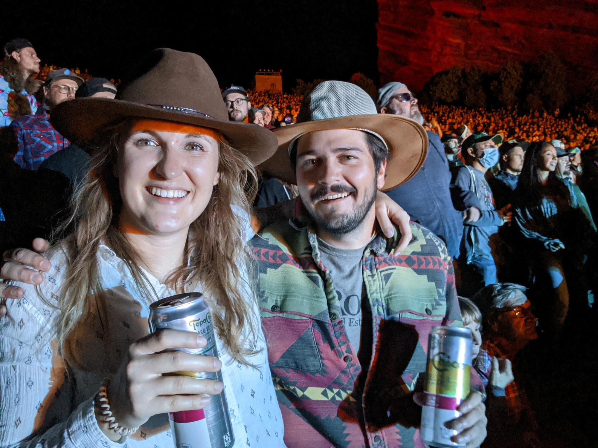 Birthday concert! Greensky Bluegrass and Lukas Nelson at Red Rocks