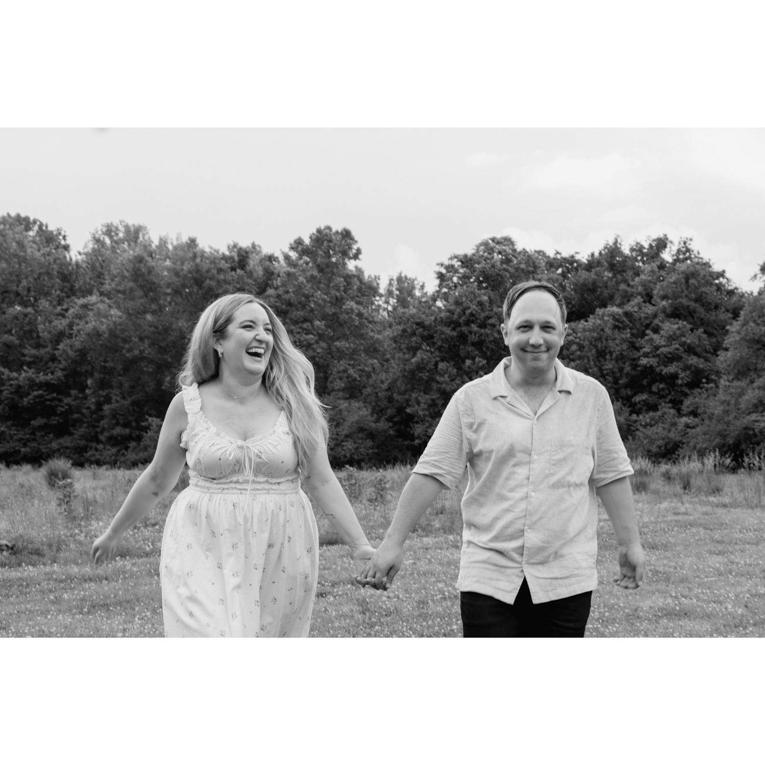 another photo from our engagement shoot!