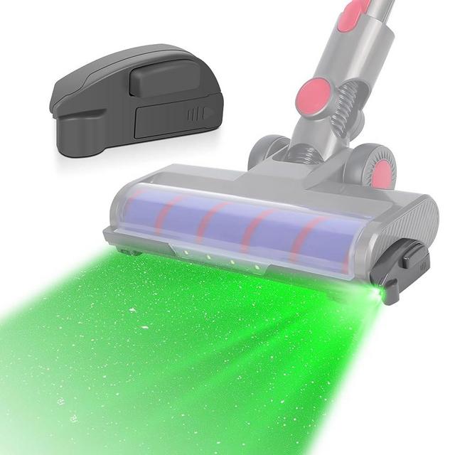 tewisefaok Vacuum Cleaner Dust Display LED Lamp Suitable for Dyson Shark Bissell, Reveal Microscopic Dust & Illuminate Invisible Pet Hair Cat Dog Fur, Universal Upgrade Vacuum Cleaner Accessories