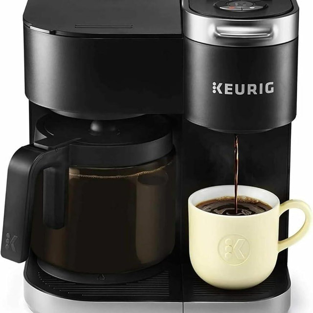 K-Duo® Single Serve & Carafe Coffee Maker (Renewed)