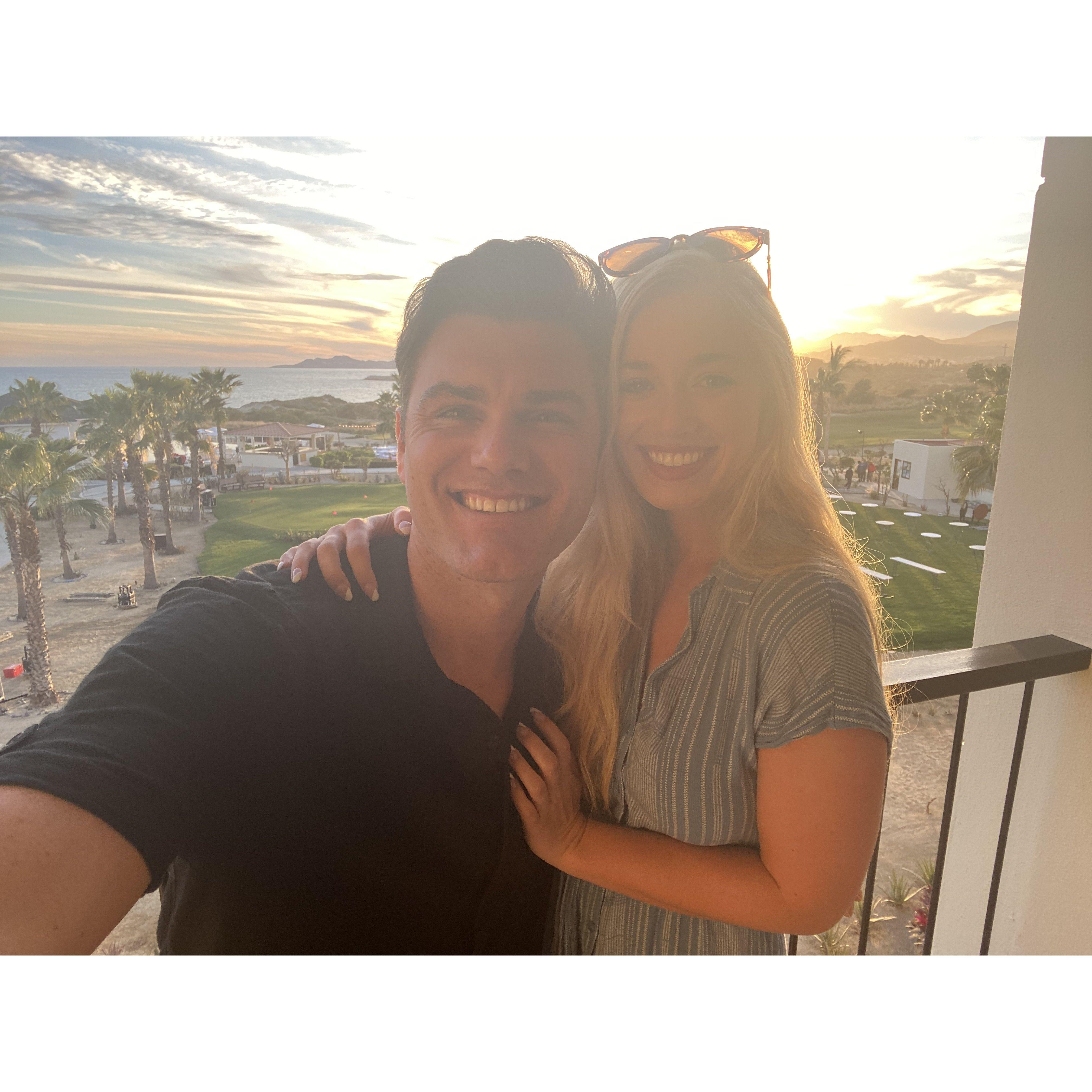 Our first international trip, just a hop skip and a jump to Mexico for Valentine's Day. Josh told Bri that he was in love with her just a few days before their trip ♡