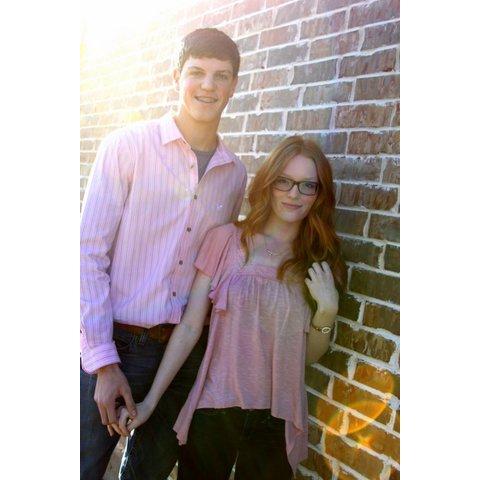 Our yearbook picture for the Couples Page in 2013.