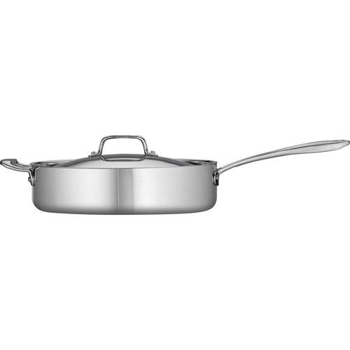 Tramontina Tri-Ply Clad 5 Quart Stainless Steel Covered Dutch Oven - The  Peppermill