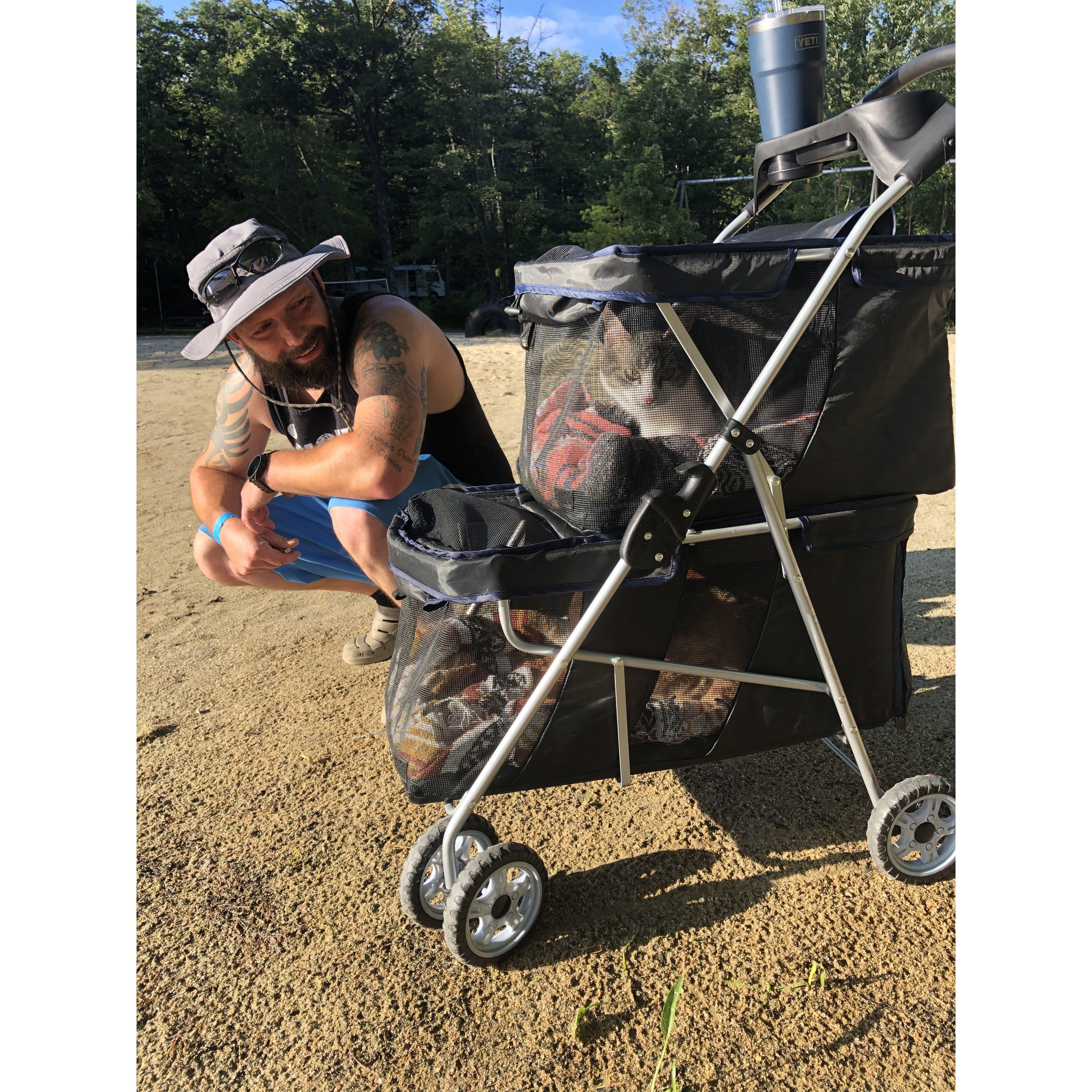 The time we took our kitties on a camping trip!