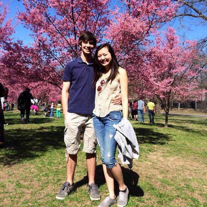 April 2014 - A trip to Branchbook Park to see Cherry Blossoms near Kevyn's school, NJIT in Newark, NJ.