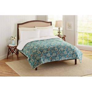 Velvet Plush Reverse to Sherpa Bedding Comforter