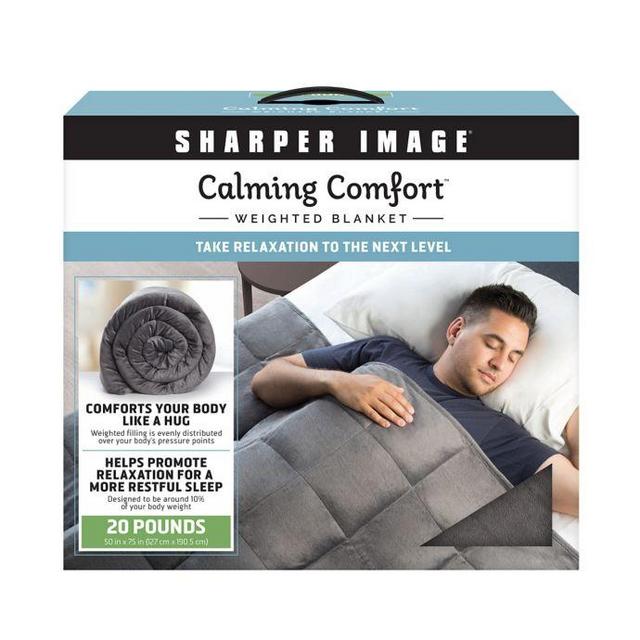 Sharper Image® Calming Comfort 20 lb. Weighted Blanket