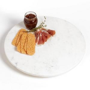 Nordstrom at Home Marble & Acacia Wood Lazy Susan