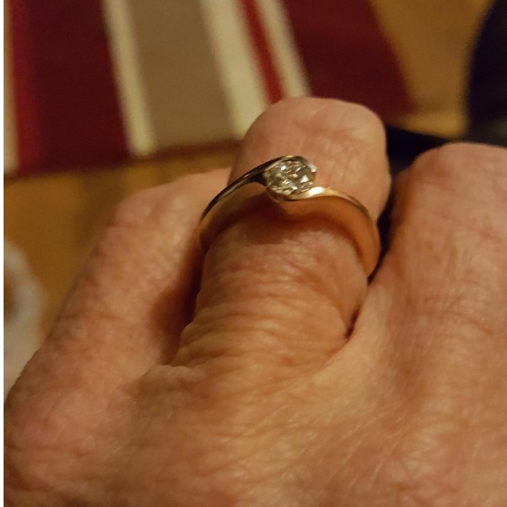 In his own secretive way... he put a ring on her! (And she never saw it coming!!!)