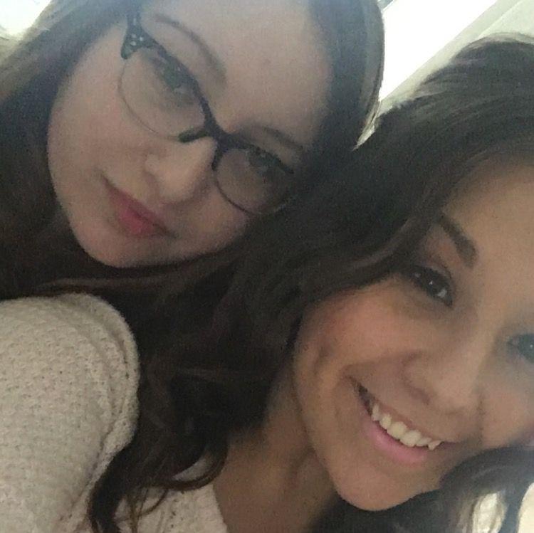Me & my maid of honor/my sissy!