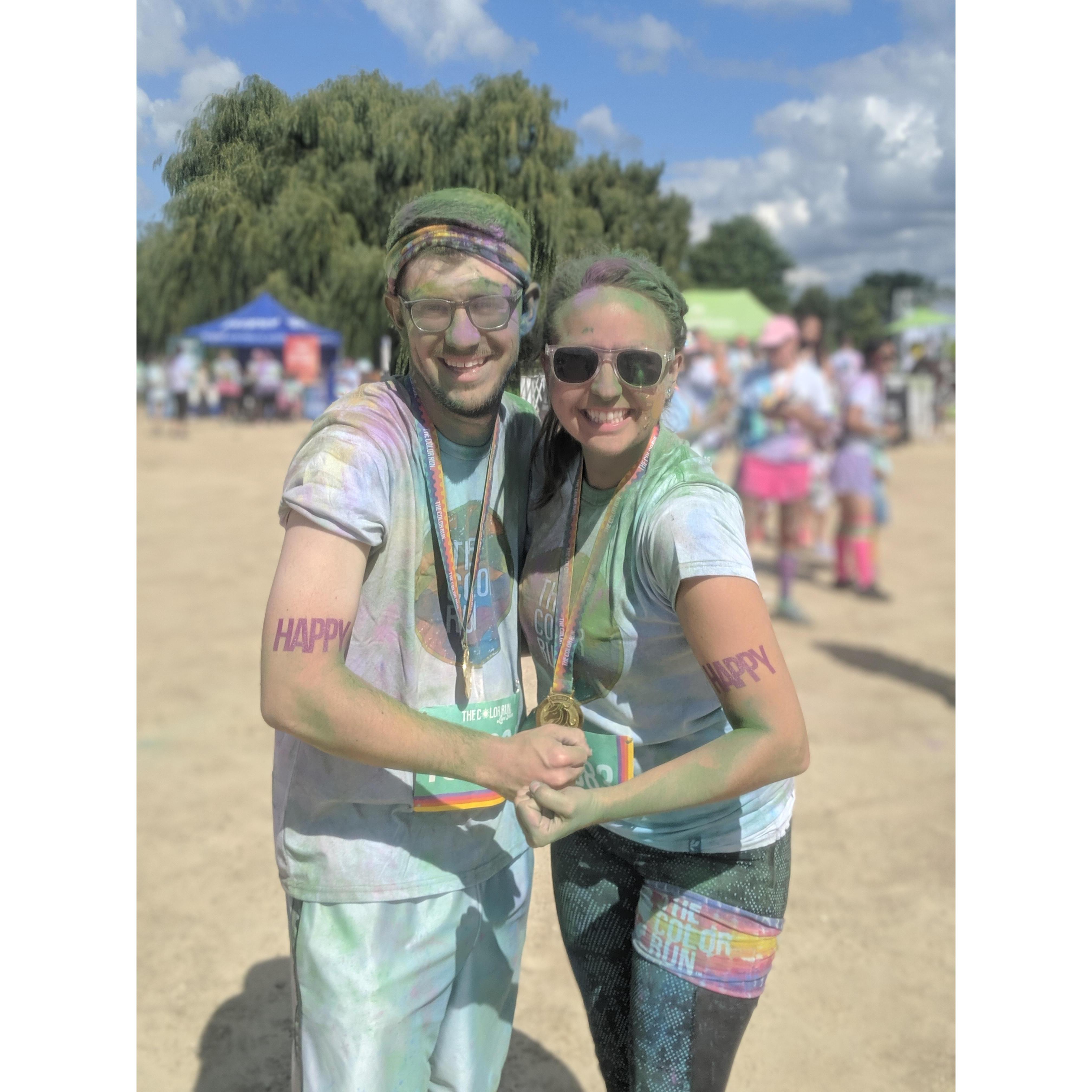 Post-color run