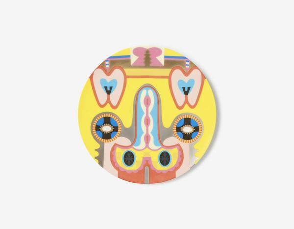 Judy Chicago Bigamy Hood Dinner Plate
