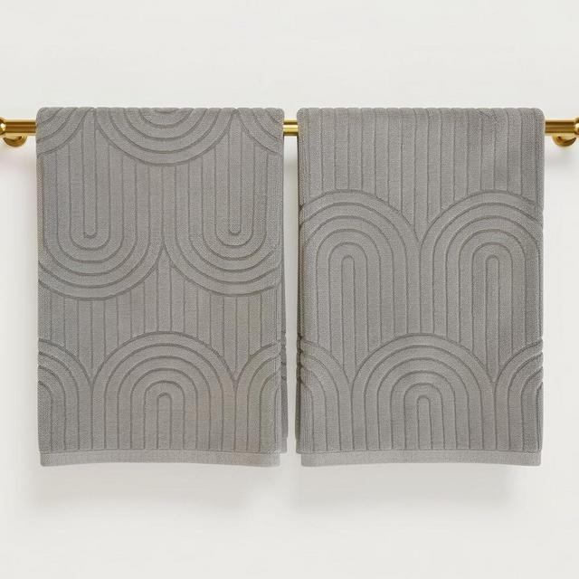 Decorative Hand Towels for Your Bathroom Or Kitchen – Luxurious Set of 2 Soft Boho Cotton Towels are Absorbent, Lightweight & Dry Quickly - Perfect to Elevate Any Bath Decoration at Home