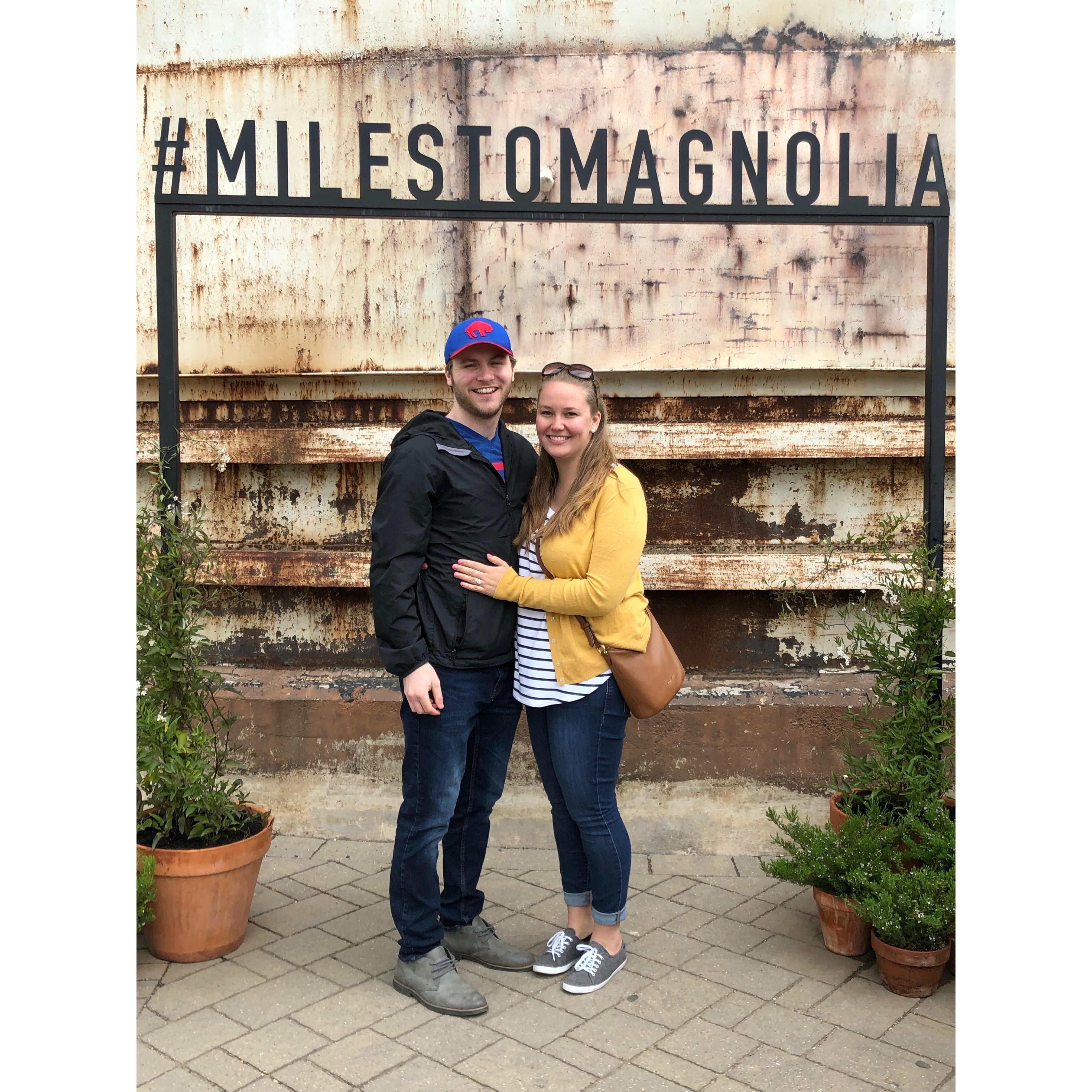 Spring Break 2019--Waco, TX.  One week engaged :)