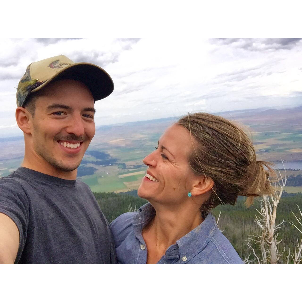 Half way up Mt Joseph