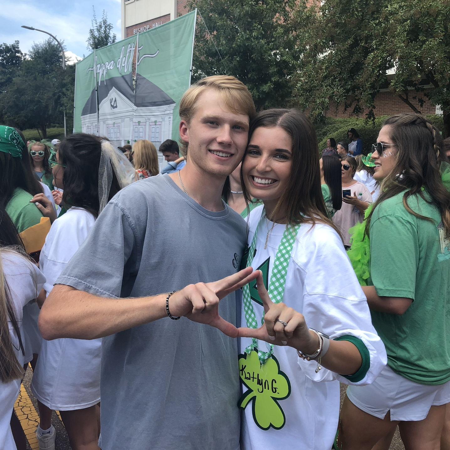 Katlyn goes Kappa Delta!