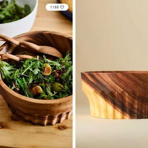 Wood Serving Bowl