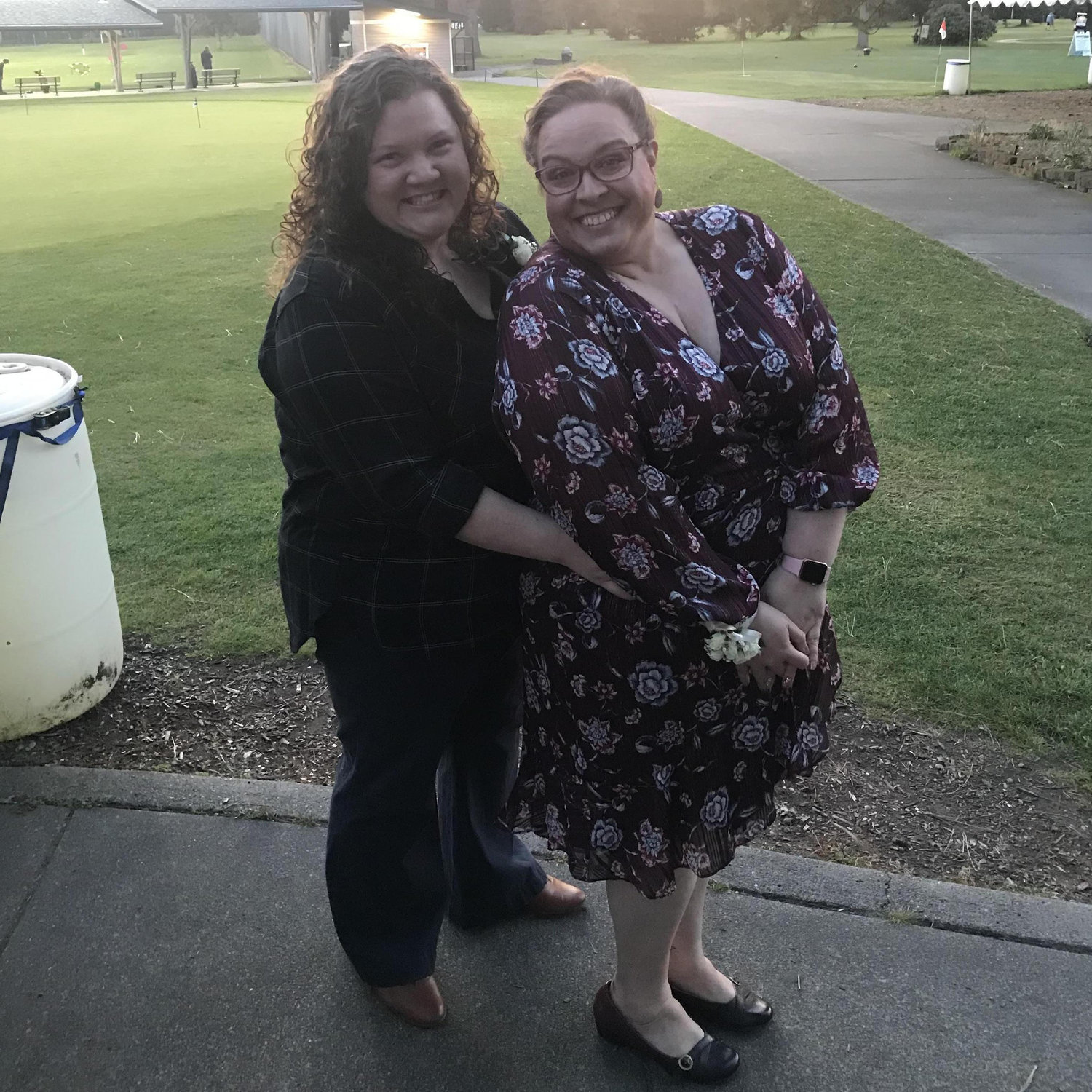 At a friend's birthday party prom!