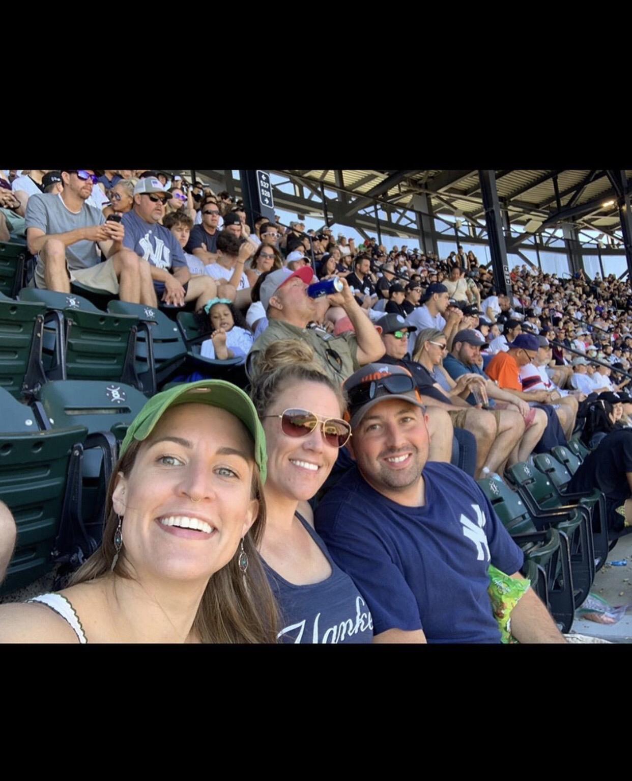 Yankees game in Chicago visiting my sister 2021