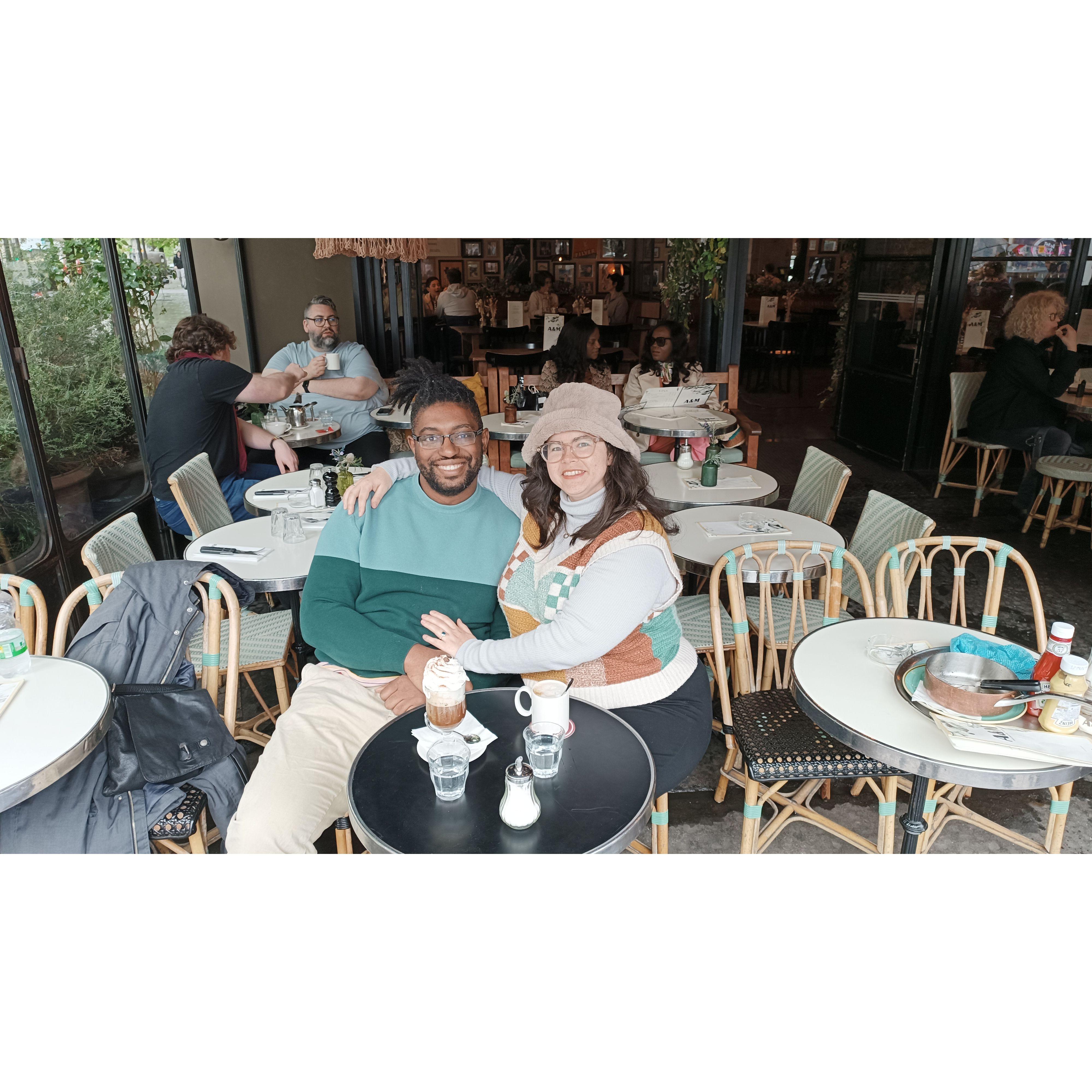 Living our best Parisian life.