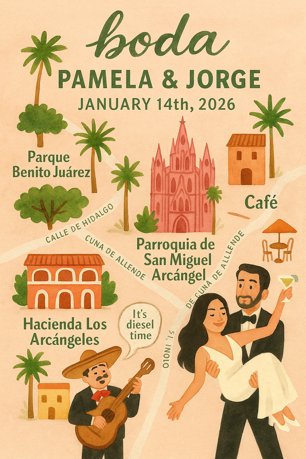 The Wedding Website of Pamela Méndez Mateo and Jorge Arturo Rivera Irizarry