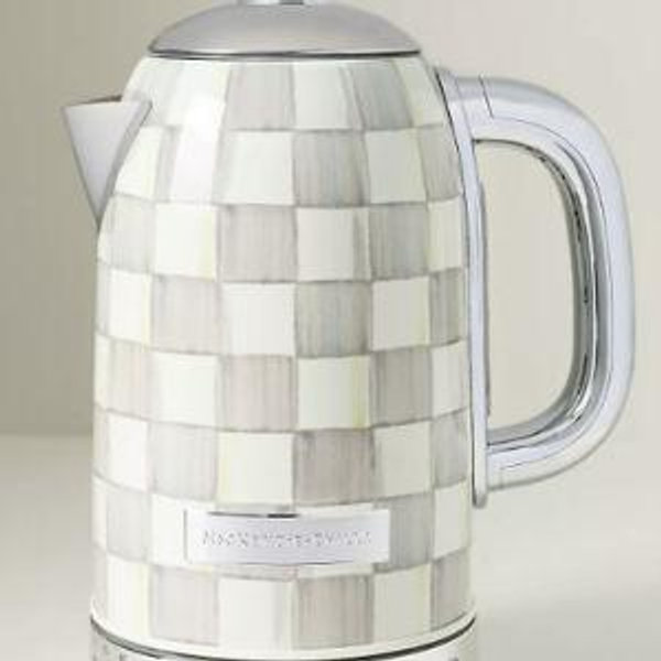 MacKenzie-Childs Check Electric Kettle