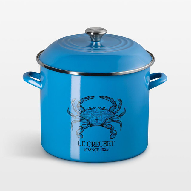 Le Creuset ® 16-Qt. Enameled Steel Crab Stock Pot