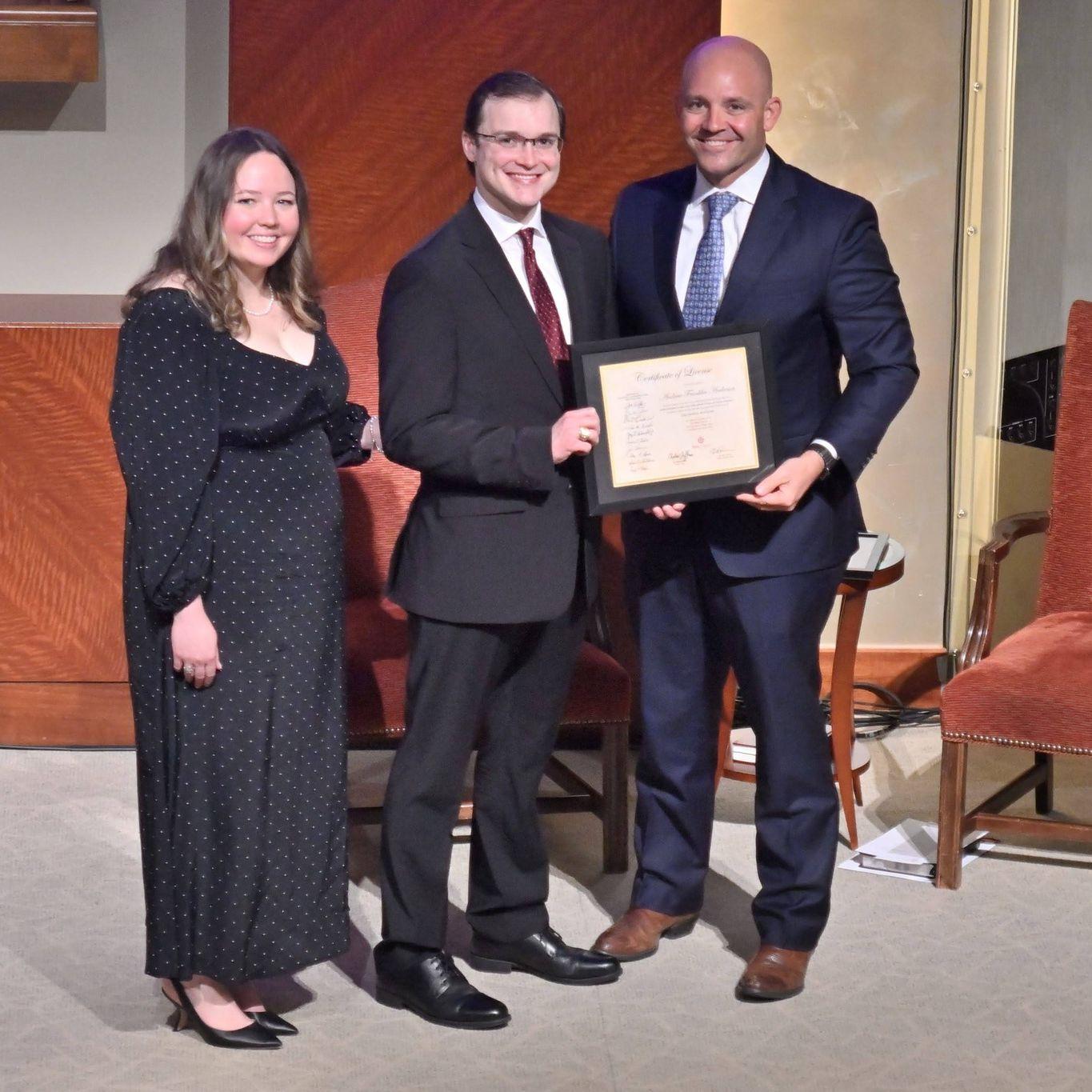 From Andy's ministry licensing service at First Baptist Dallas. This is the step before ordination
