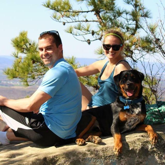 The first day hike together... the rest is history <3.