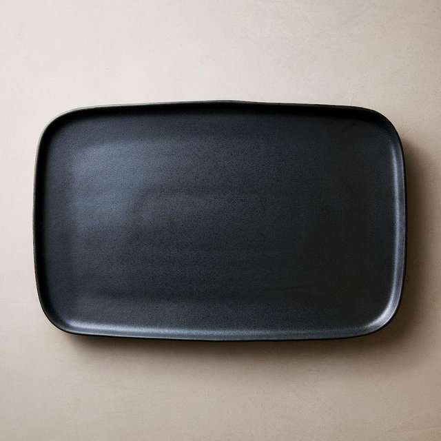 Aaron Probyn Kanto Extra Large Serving Platter, Black