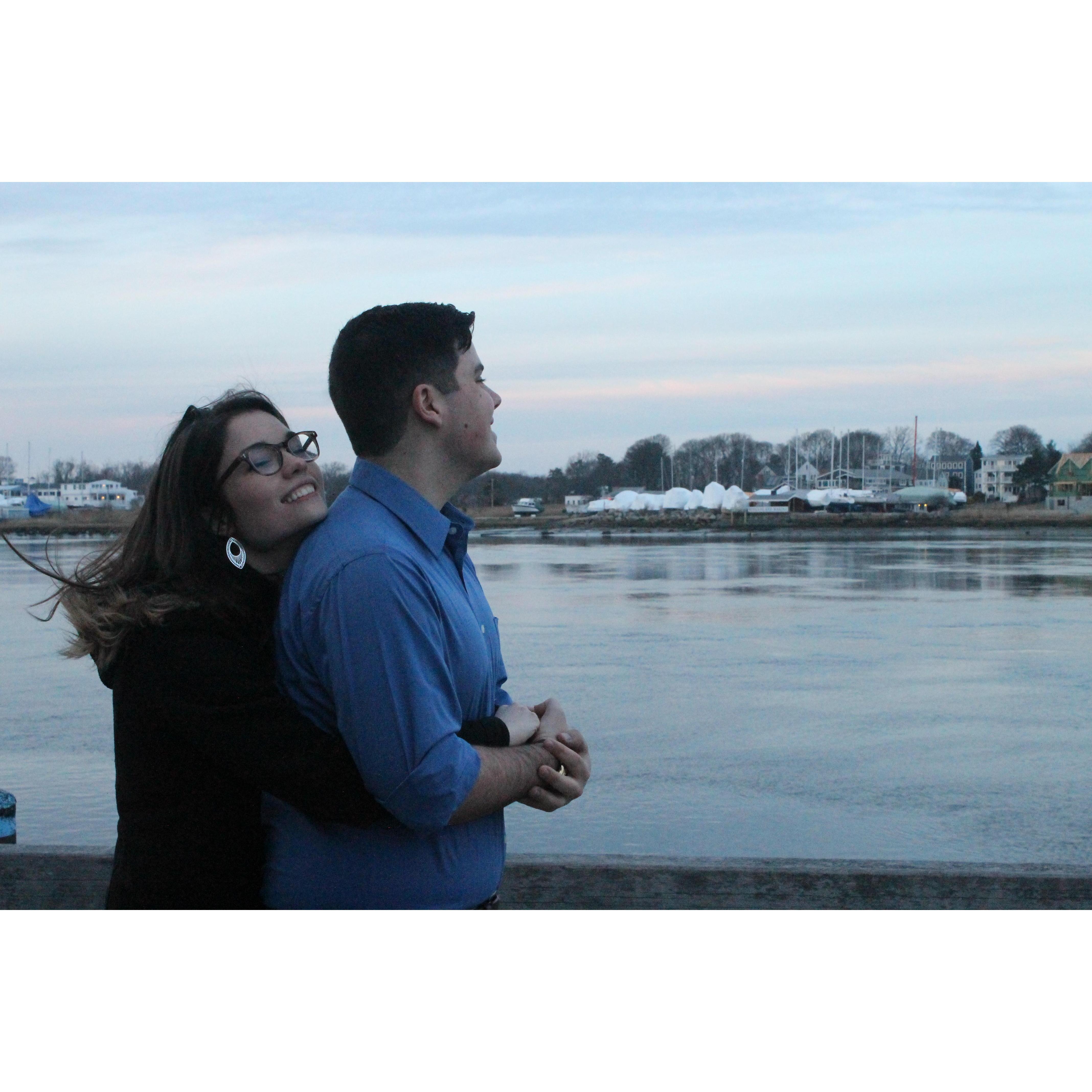Right before Jeremiah proposed